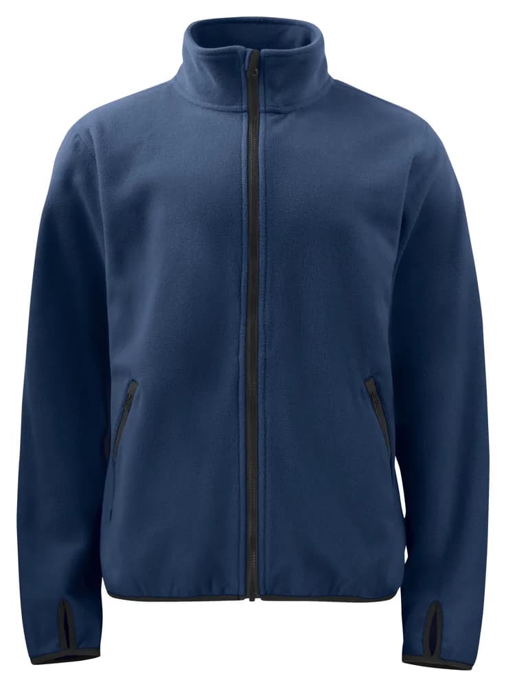 Projob 2327 FLEECE MET LANGE RITSSLUITING - Marine