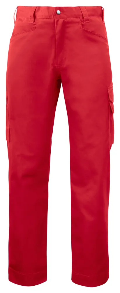 Projob 2530 BROEK ZONDER KNIEZAKKEN - Rood