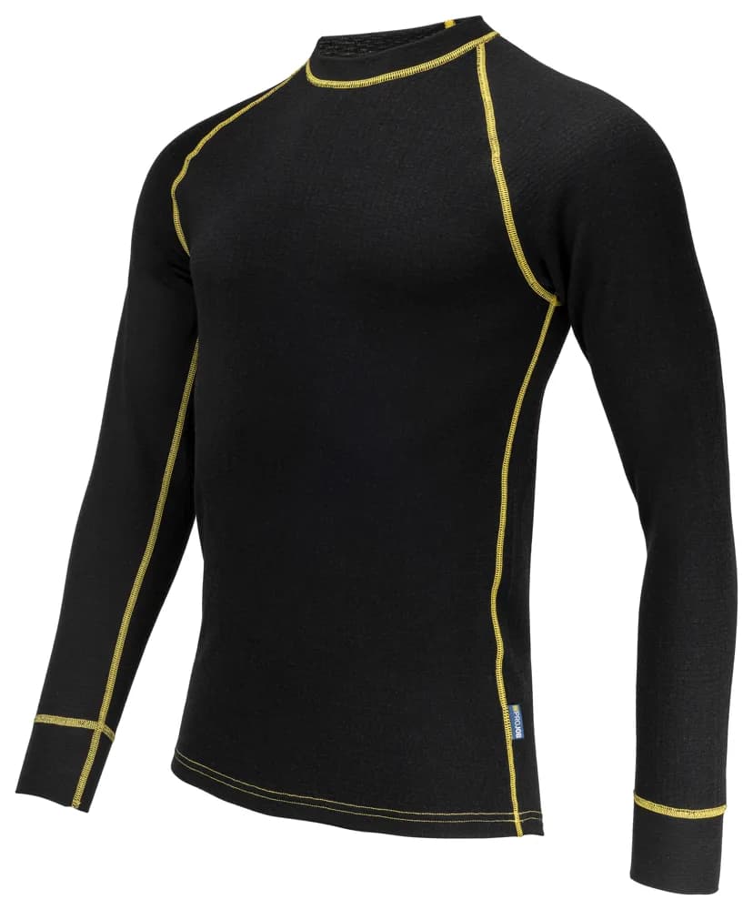Projob 3108 THERMISCH T-SHIRT LANGE MOUWEN WOL - Zwart