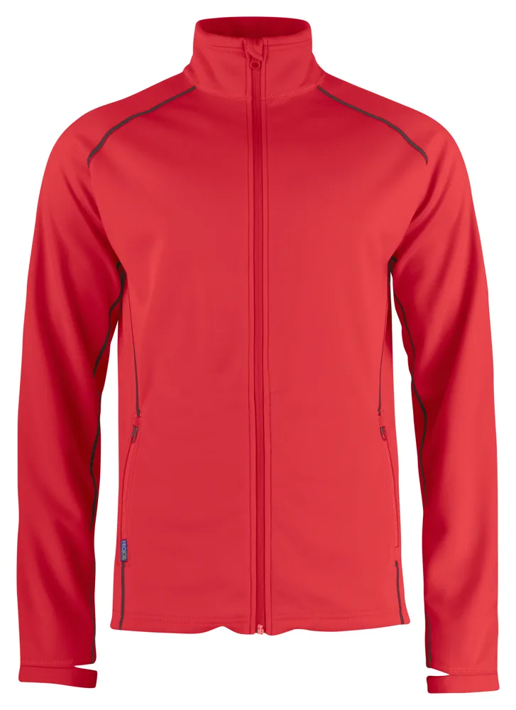 Projob 3317 SWEATER MET LANGE RITS - Rood