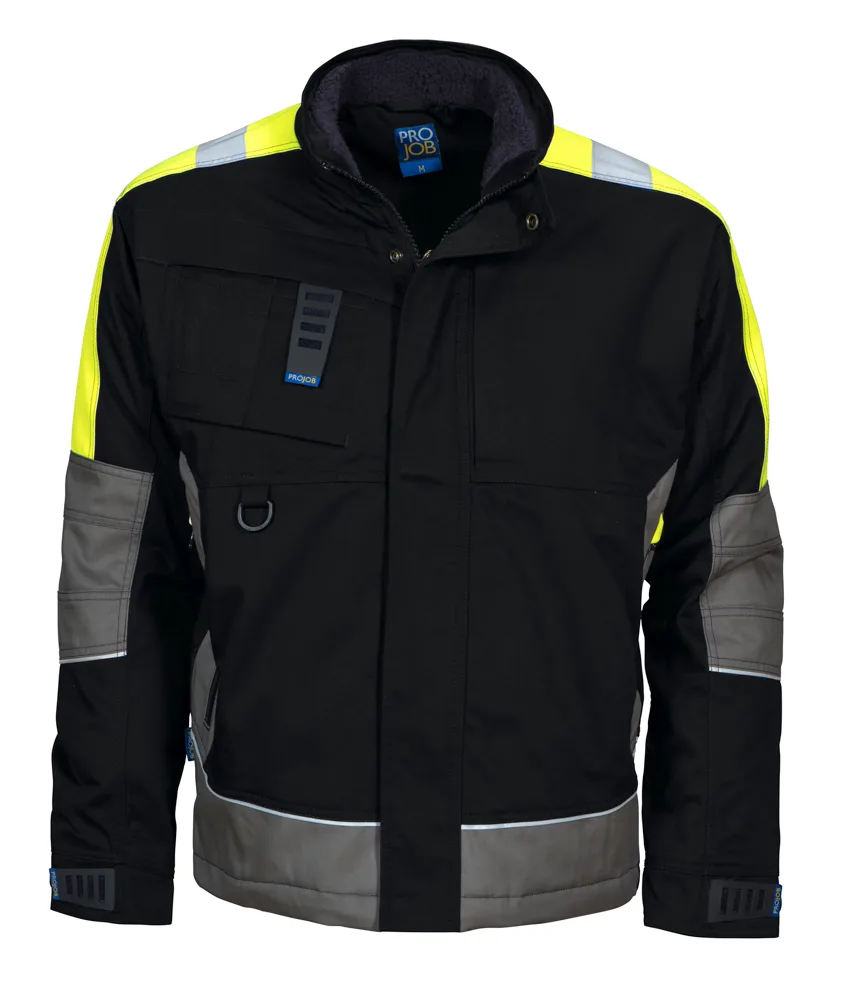 Projob 4419 GEVOERDE VEST - Zwart