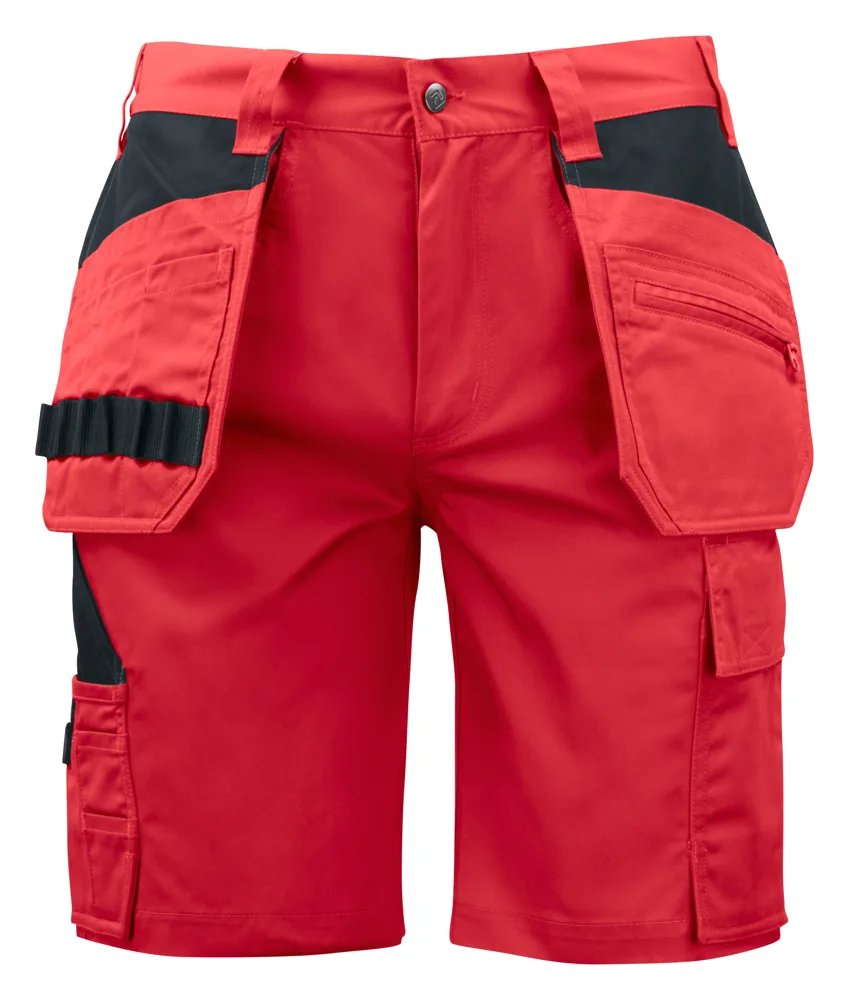 Projob 5535 SHORT MET SPIJKERZAKKEN - Rood