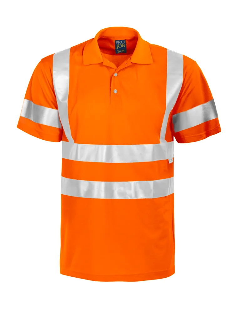Projob 6011 SIGNALISATIEPOLO EN ISO 20471 KLASSE 3 - Oranje