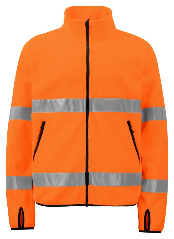 Projob 6327 SIGNALISATIE FLEECE EN ISO 20471 KLASSE 3 - Oranje/Zwart