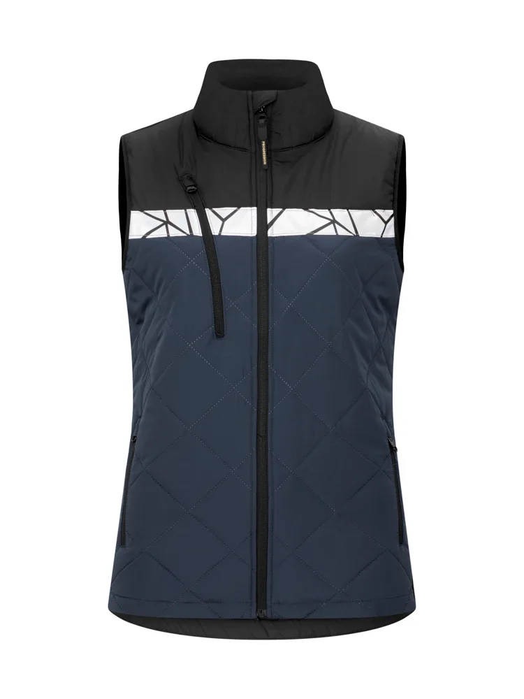 Projob 7701 BODYWARMER DAMES - marine/zwart