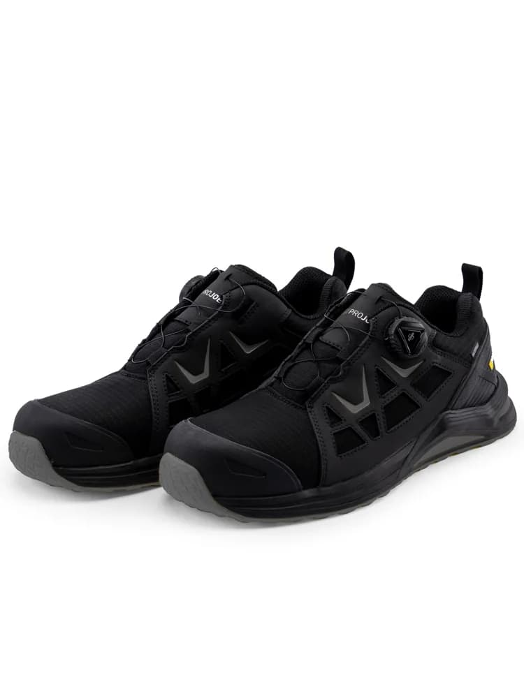 Projob 9516 ORYX LAGE SCHOEN S7S - Zwart/grijs