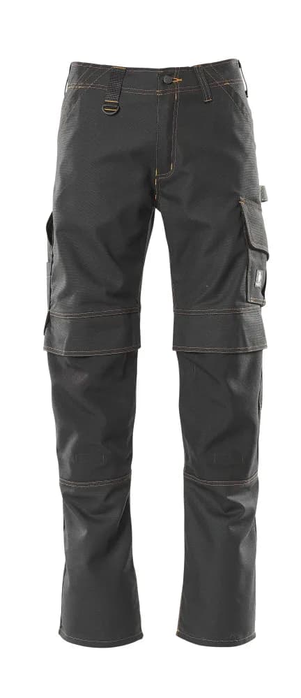 MASCOT® Broek met kniezakken - zwart