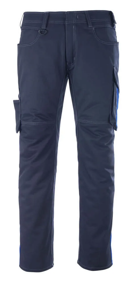 MASCOT® Broek met dijbeenzakken - donkermarine/korenblauw