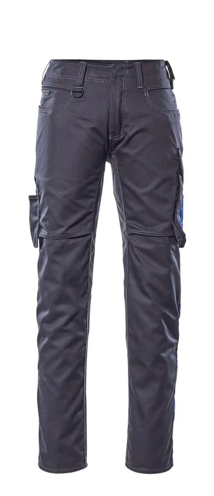 MASCOT® Broek met dijbeenzakken - donkermarine/korenblauw