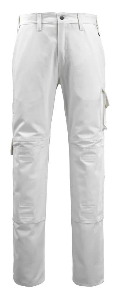 MACMICHAEL Broek met kniezakken - wit