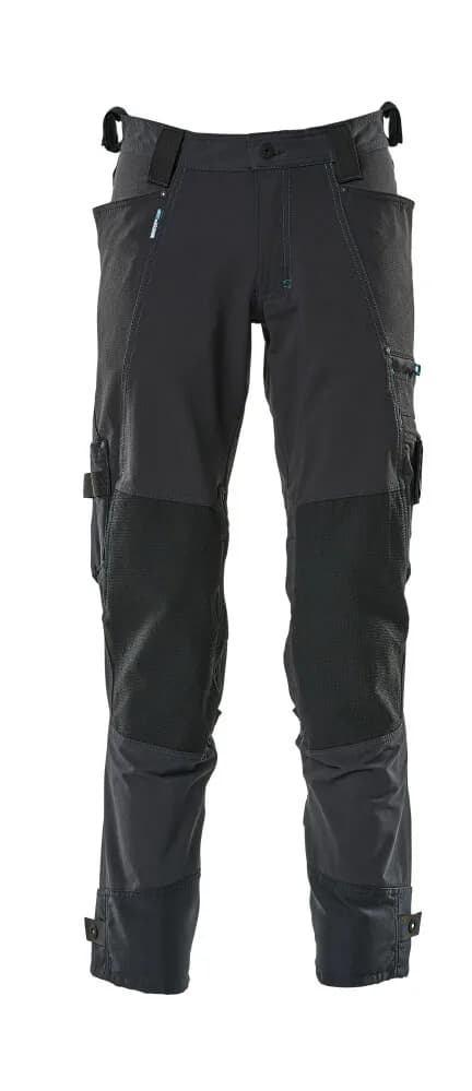 MASCOT® Broek met kniezakken - donkermarine
