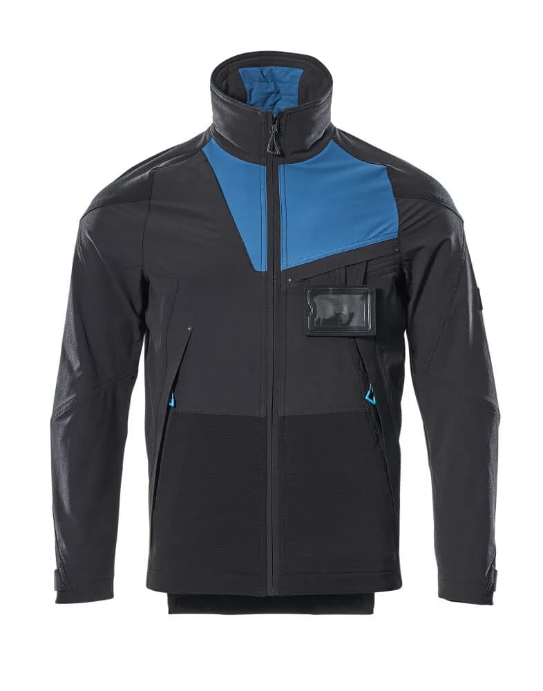 MASCOT® Jas - zwart/donkerpetrol