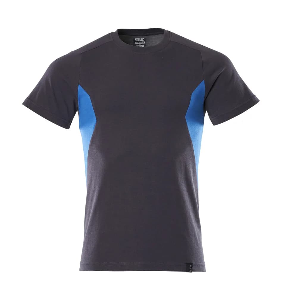 MASCOT® T-shirt - donkermarine/helder blauw