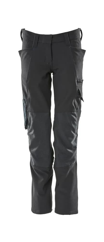 MASCOT® Broek met kniezakken - donkermarine