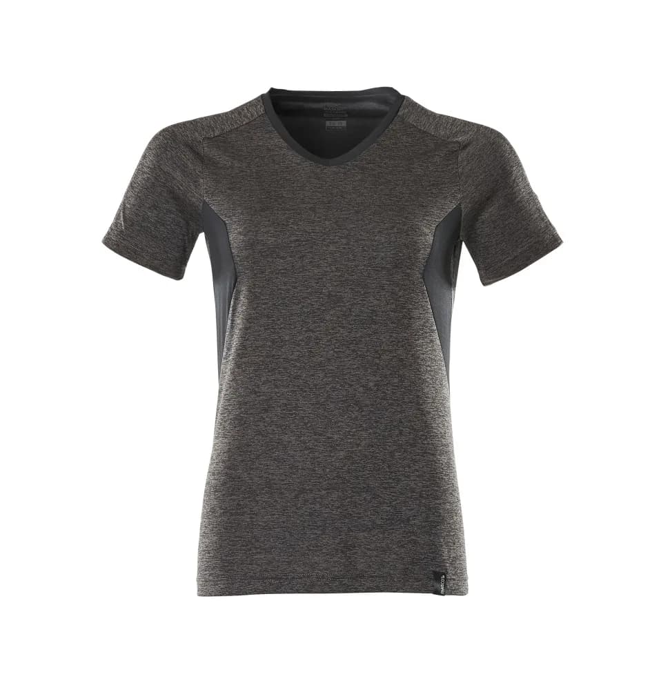 MASCOT® T-shirt - donkerantraciet-gemêleerd/zwart