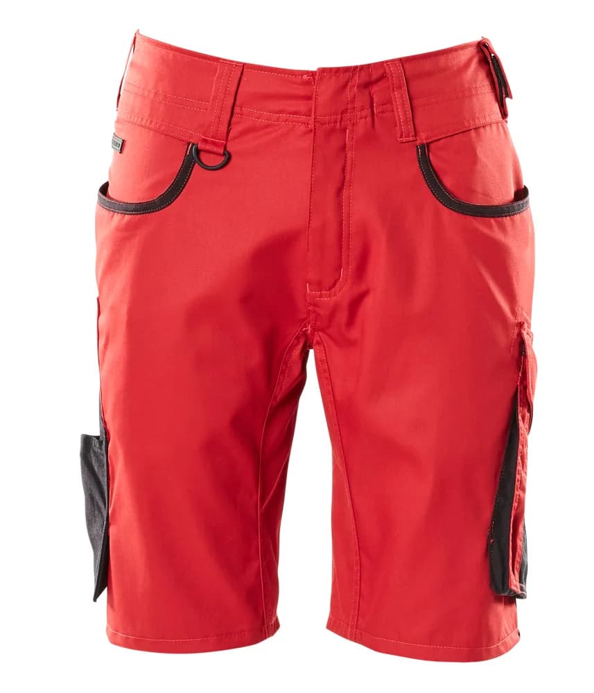 MASCOT® Shorts - rood/zwart