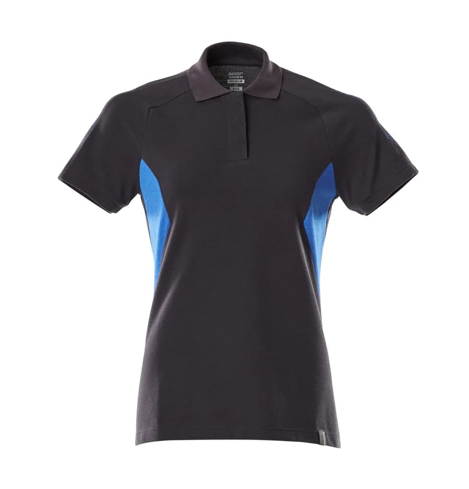 MASCOT® Poloshirt - donkermarine/helder blauw