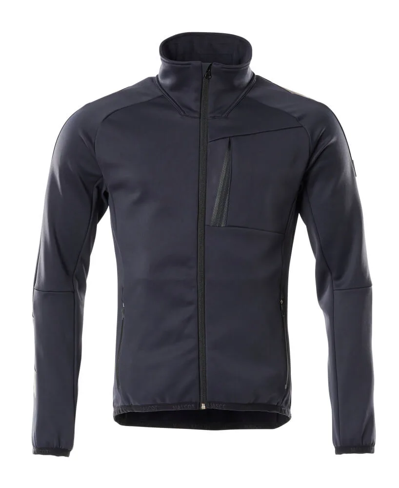 MASCOT® Fleecetrui met rits - donkermarine