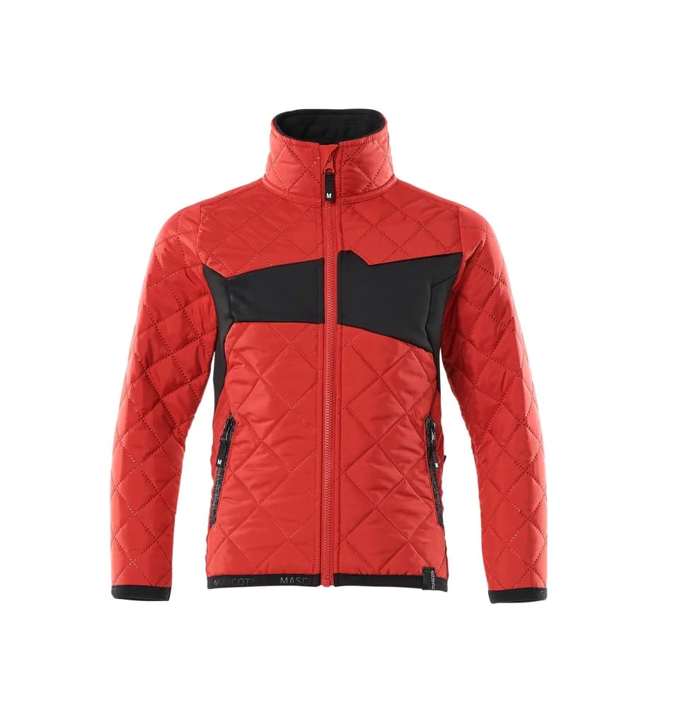 MASCOT® Thermojas voor kinderen - signaalrood/zwart