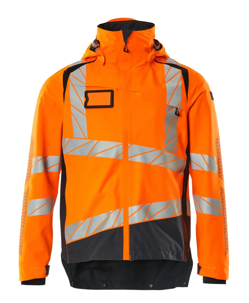 MASCOT® Shell jas - hi-vis oranje/donkermarine