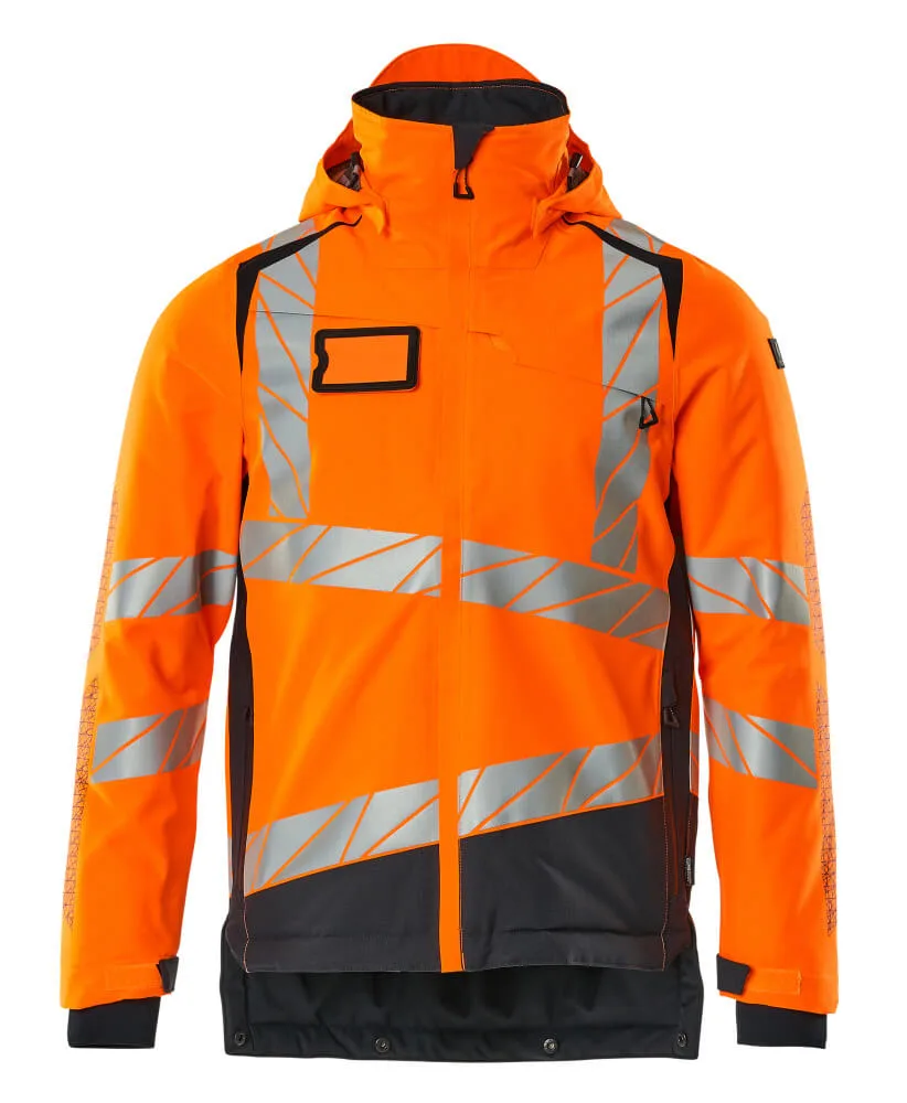 MASCOT® Winterjas - hi-vis oranje/donkermarine