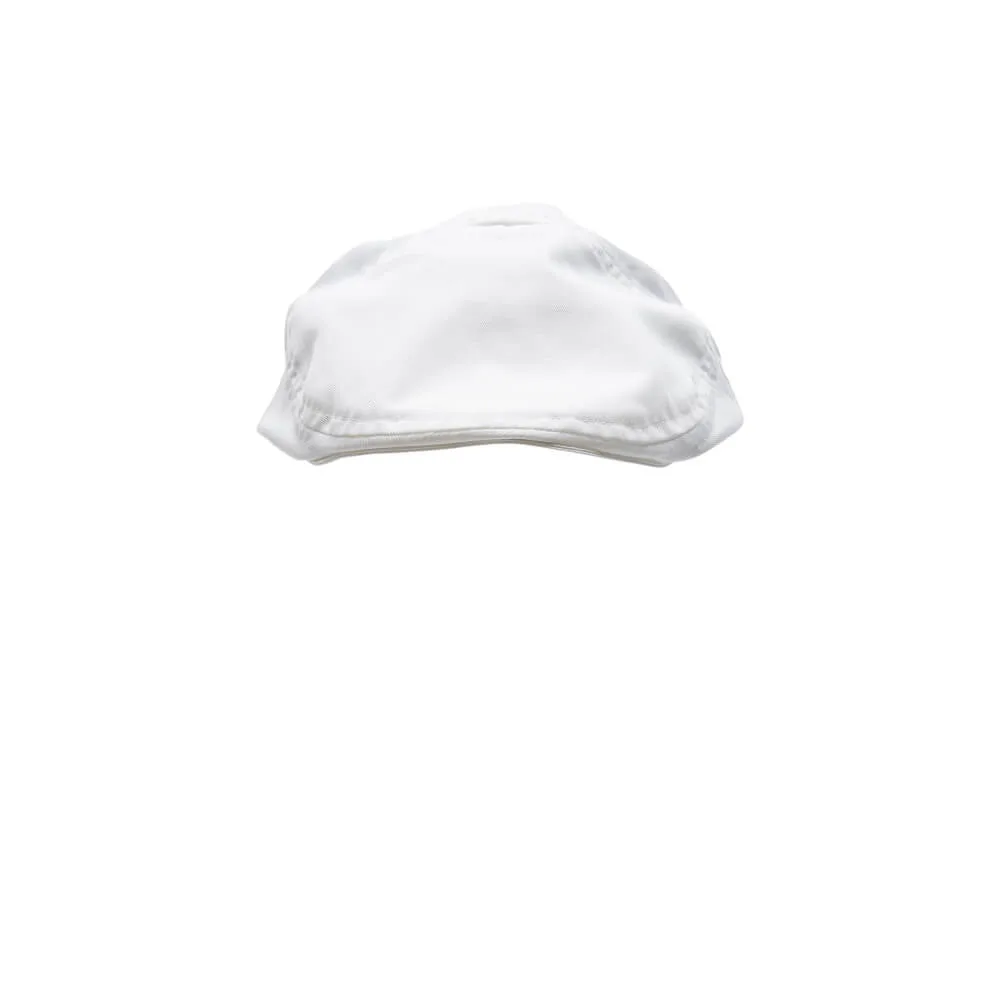 MASCOT® Flat cap met haarnetje - wit