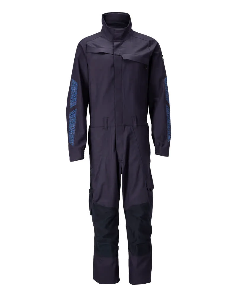 MASCOT® Overall met kniezakken - donkermarine