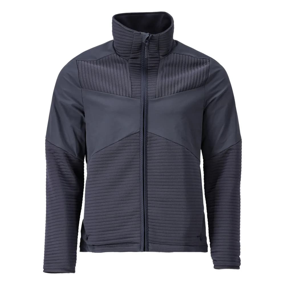 MASCOT® Fleecetrui met rits en voering - donkermarine