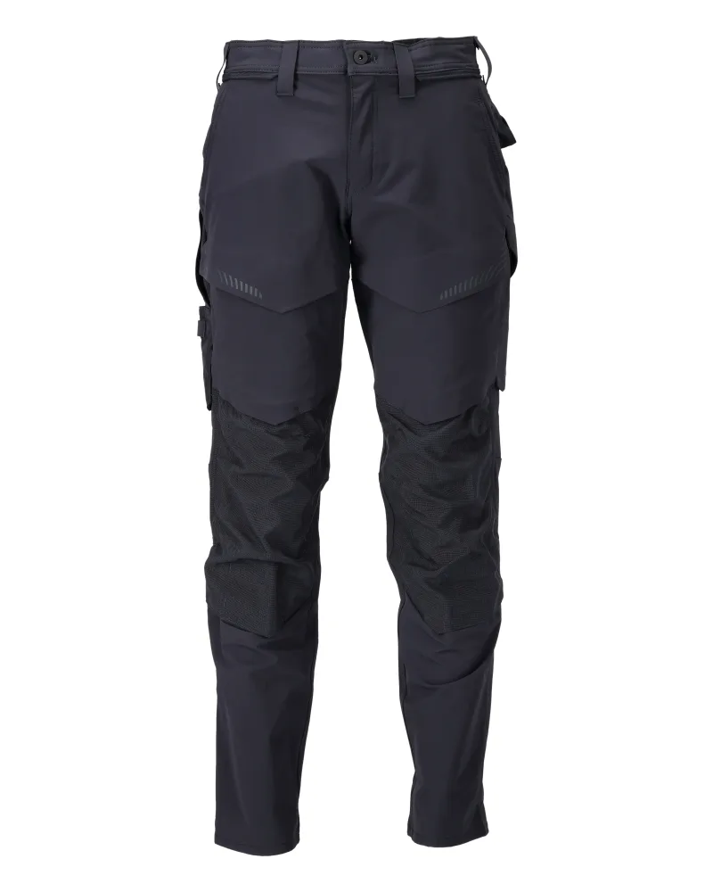 MASCOT® Broek met kniezakken - donkermarine