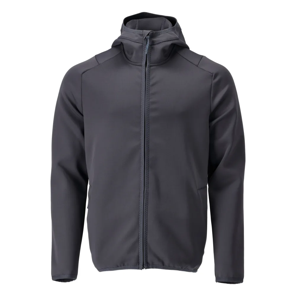 MASCOT® Fleecetrui met capuchon - donkermarine