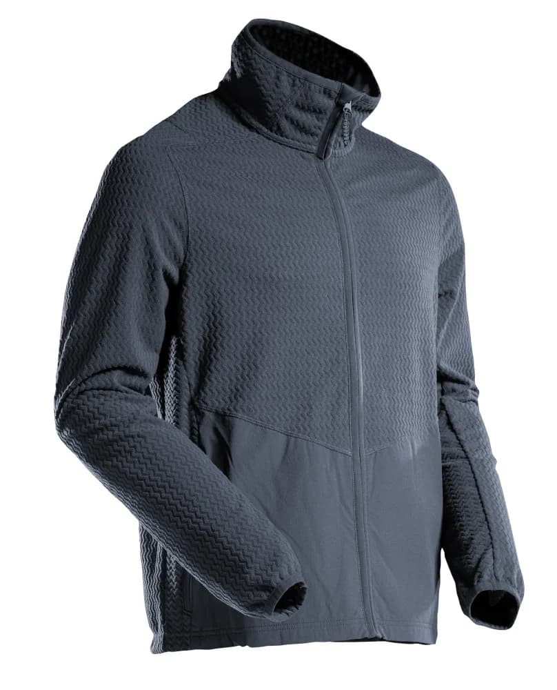 MASCOT® Microfleece trui met rits - donkermarine