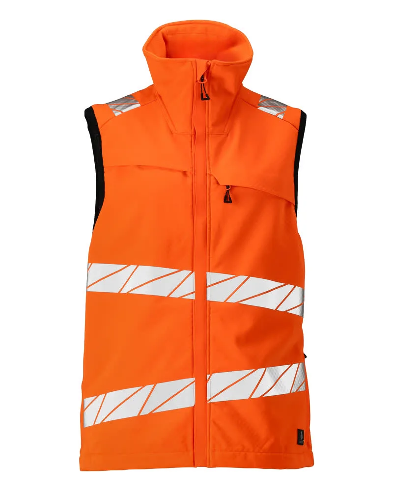MASCOT® Softshell bodywarmer - hi-vis oranje