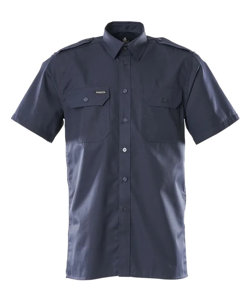 MASCOT® Overhemd, met korte mouwen - marine