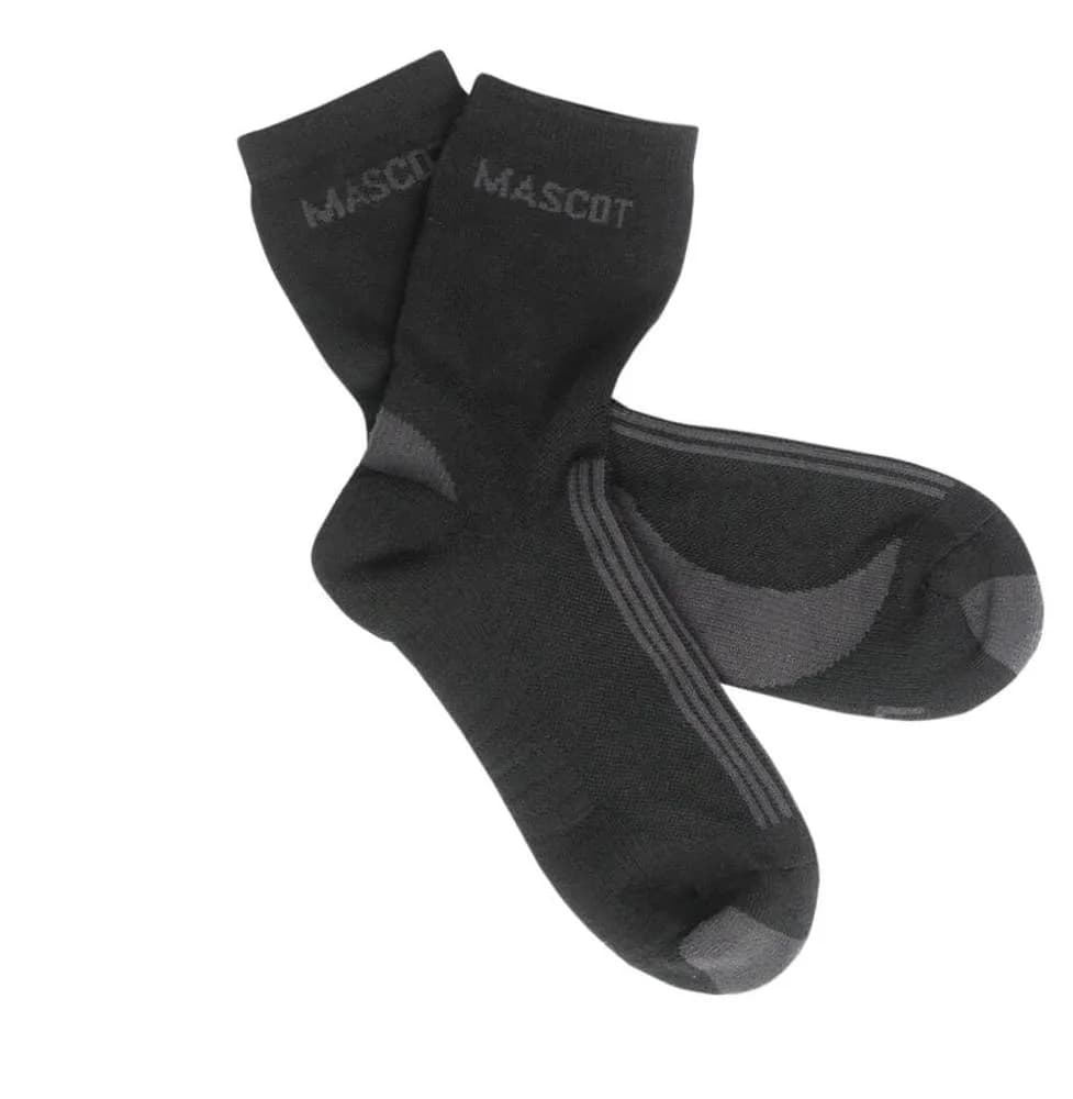 MASCOT® Sokken - zwart/donkerantraciet