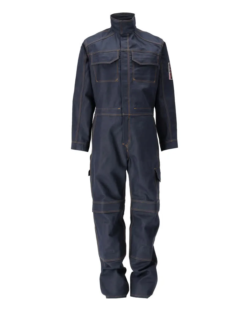 MASCOT® Overall met kniezakken - donkermarine