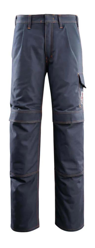 MASCOT® Broek met kniezakken - donkermarine