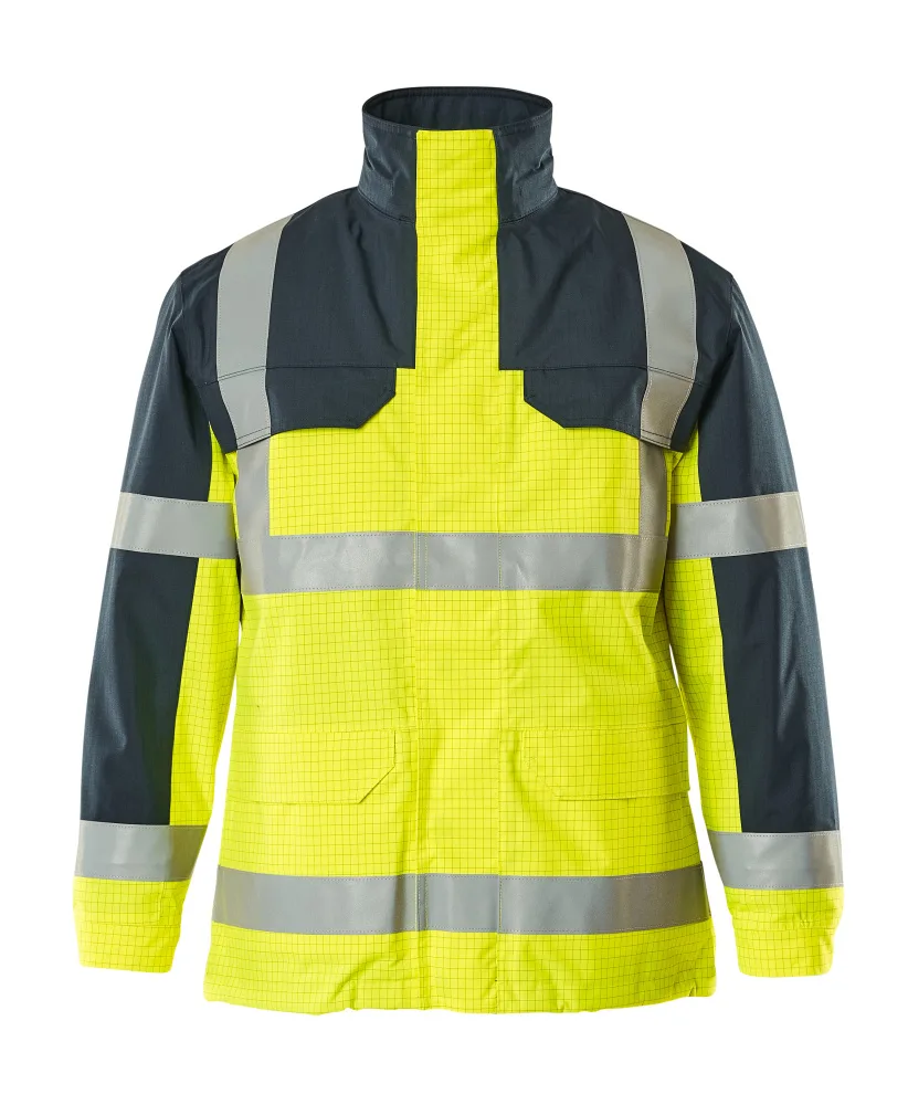 MASCOT® Parka - hi-vis geel/marine