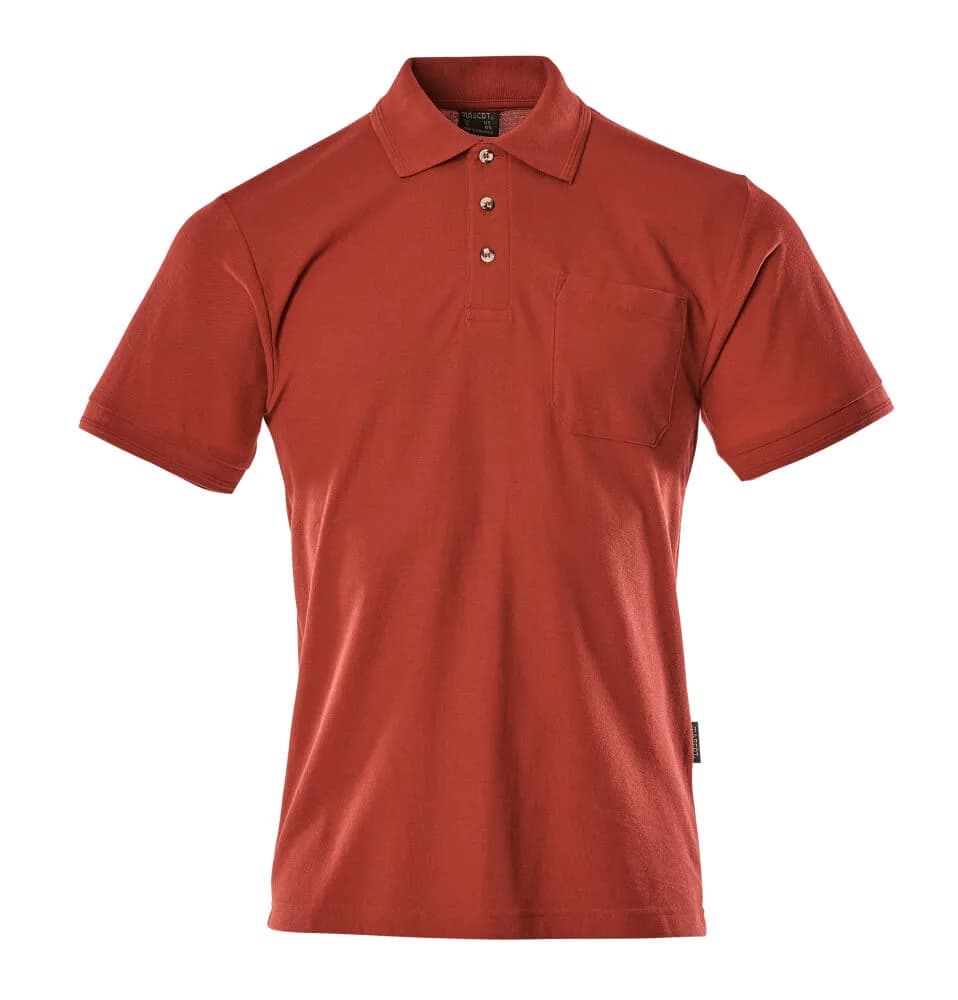 MASCOT® Poloshirt met borstzak - rood
