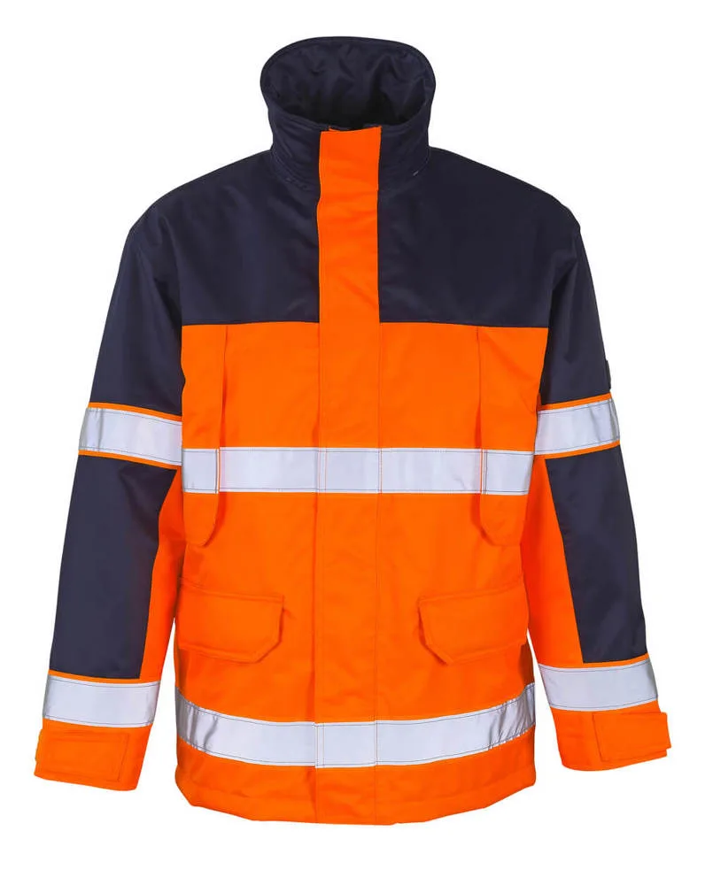 MASCOT® Parka - hi-vis oranje/marine