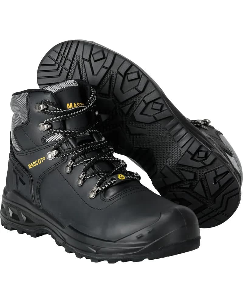 MASCOT® Veiligheidsschoenen hoog - zwart/geel