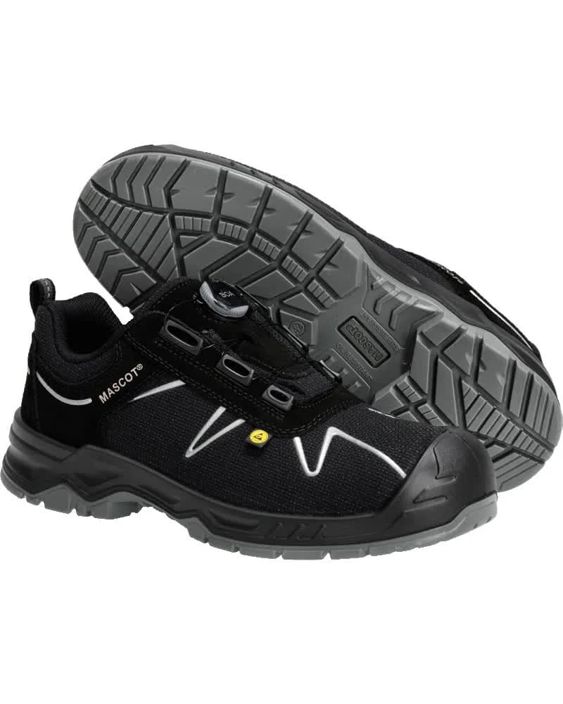 MASCOT® Veiligheidsschoenen laag - Zwart/Zilver