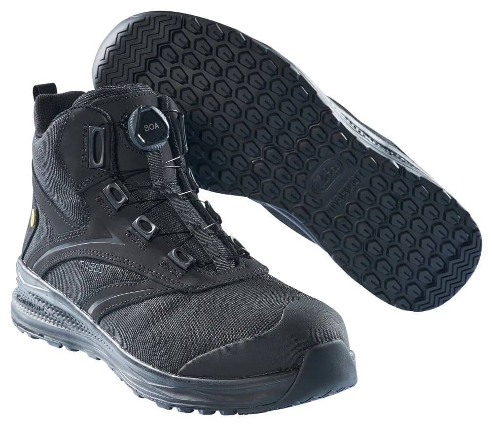 MASCOT® Veiligheidsschoenen hoog - zwart/zwart
