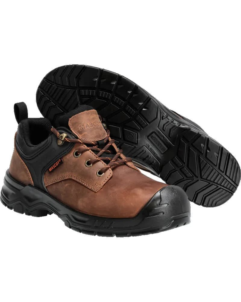 MASCOT® Veiligheidsschoenen laag - notenbruin/zwart