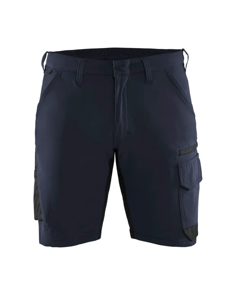 Blåkläder Service short 4-weg stretch - Donker marineblauw/Zwart (8699)