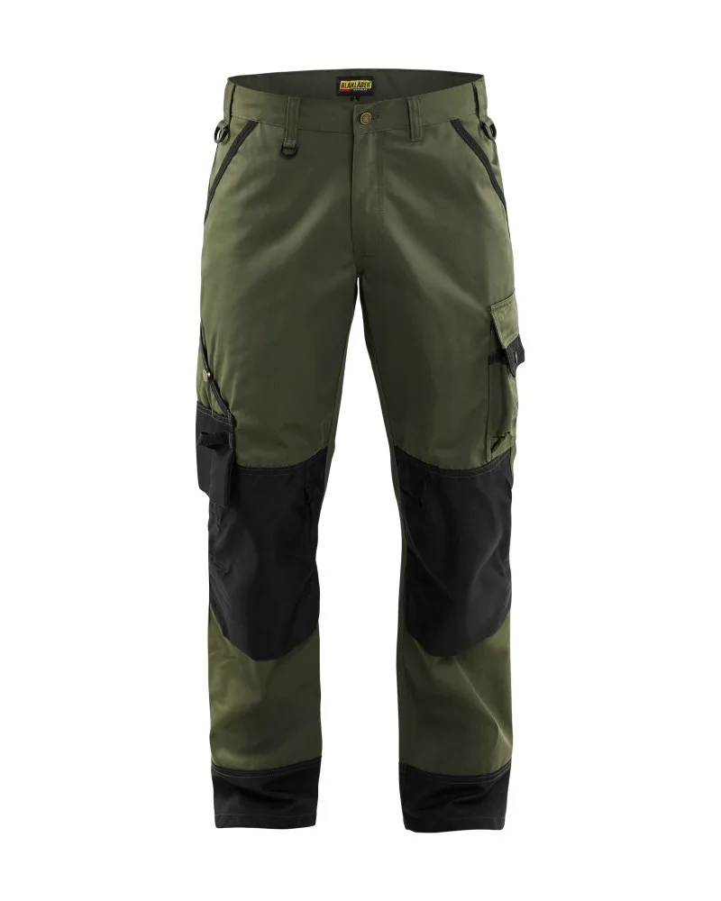 Blåkläder Garden werkbroek - Army groen/Zwart (4699)