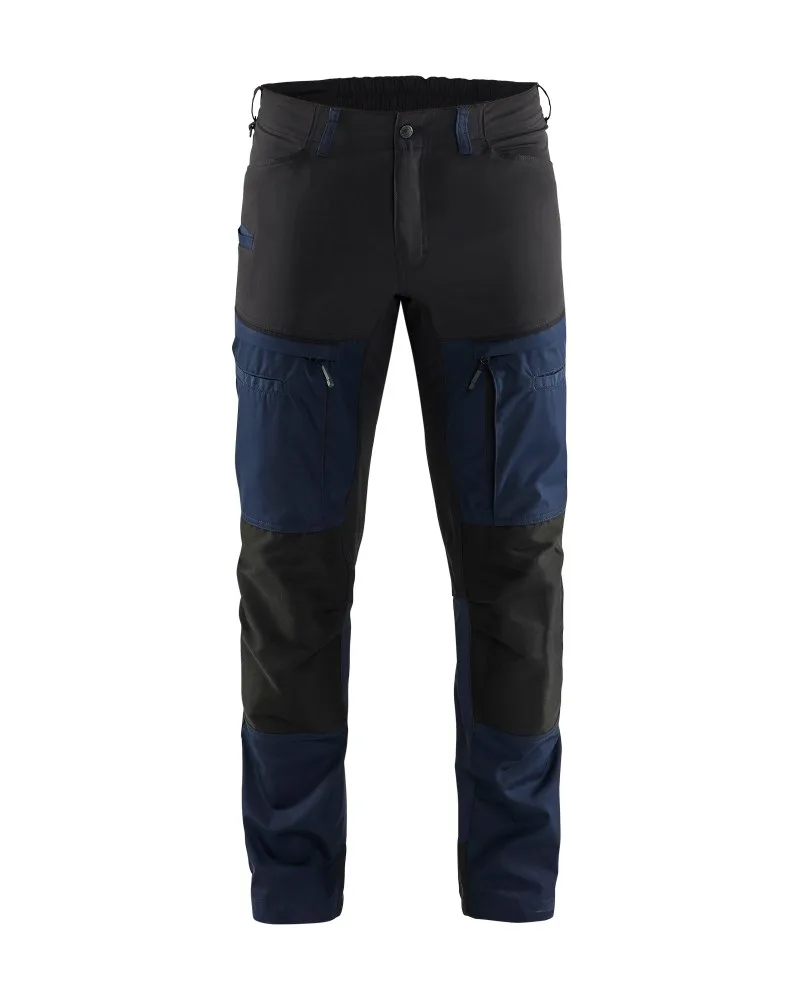 Blåkläder Service werkbroek stretch - Donker marineblauw/Zwart (8699)