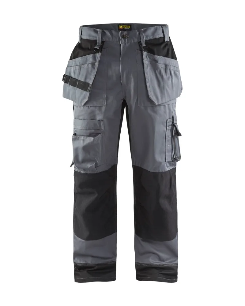Blåkläder Werkbroek met gereedschapszakken - Grijs/Zwart (9499)