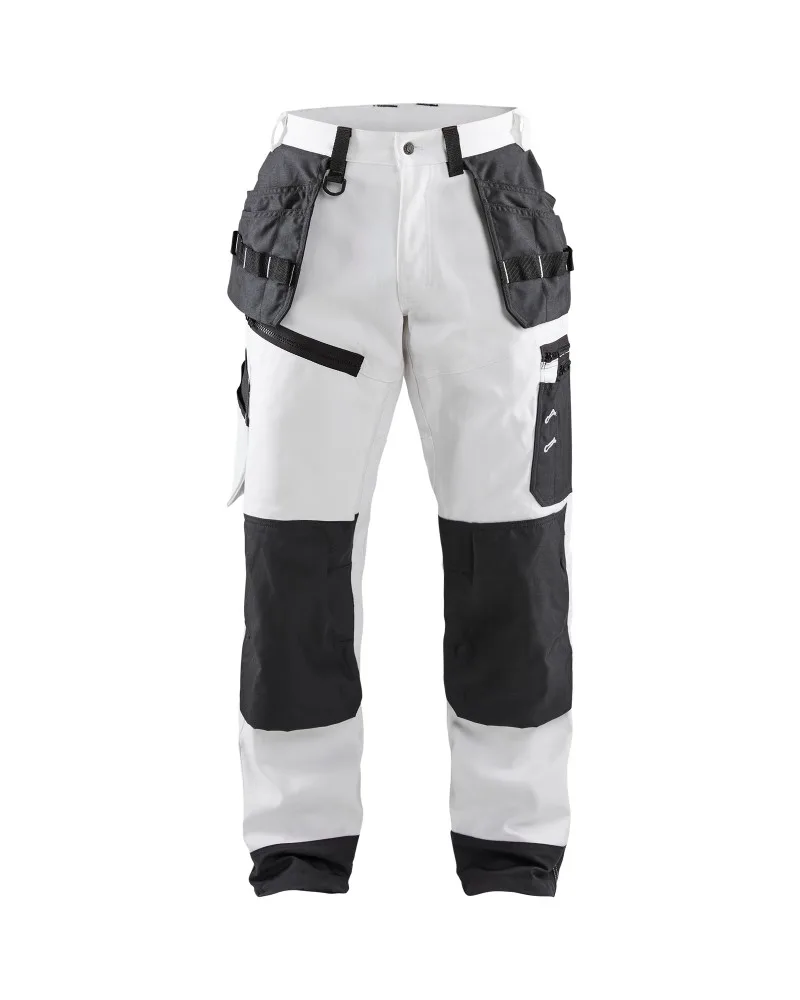 Blåkläder Schildersbroek X1500 - Wit/Donkergrijs (1098)