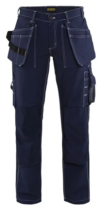 Blåkläder Dames werkbroek met gereedschapszakken katoen - Marineblauw (8800)