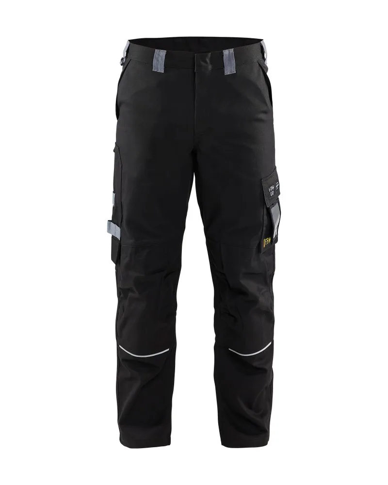 Blåkläder Vlamvertragende werkbroek - Zwart/Grijs (9994)